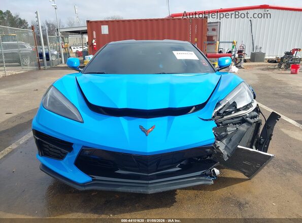 1G1YC2D40N5111850 2022 CHEVROLET CORVETTE Blue Widok zestawu wskaźników