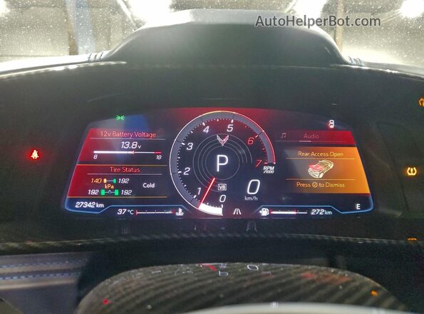 1G1YC2D41R5105318 2024 CHEVROLET CORVETTE Синий Вид щитка приборов