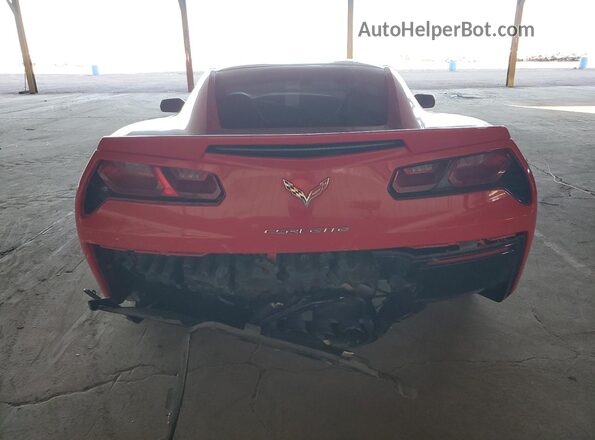 1G1YC2D77G5103273 2016 CHEVROLET CORVETTE Красный Вид сзади