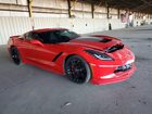 2016 Chevrolet Corvette Stingray 2lt Красный vin: 1G1YC2D77G5103273