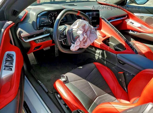 1G1YC3D40M5124408 2021 CHEVROLET CORVETTE Серебряный Вид панели приборов