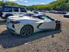 2021 Chevrolet Corvette Stingray 3lt Серебряный vin: 1G1YC3D40M5124408