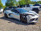 2021 Chevrolet Corvette Stingray 3lt Серебряный vin: 1G1YC3D40M5124408