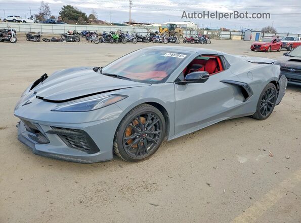 1G1YC3D40R5109785 2024 CHEVROLET CORVETTE Серый Передняя левая четверть
