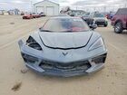 2024 Chevrolet Corvette Stingray 3lt Серый vin: 1G1YC3D40R5109785