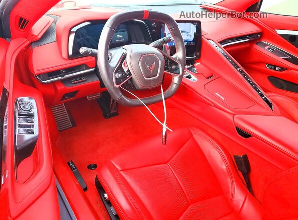 1G1YC3D40R5109785 2024 CHEVROLET CORVETTE Серый Вид панели приборов