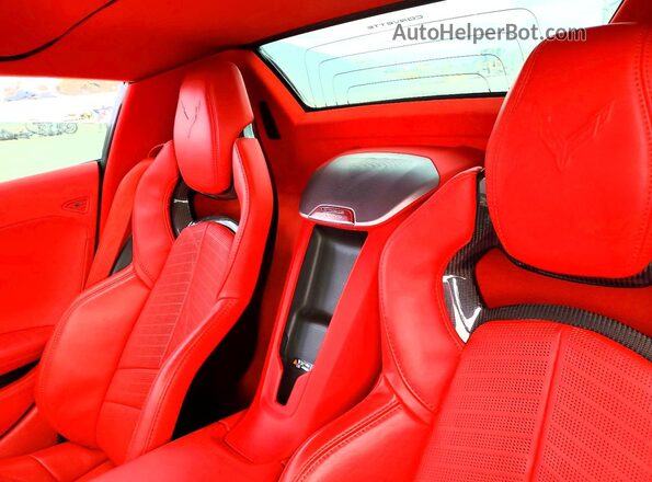 1G1YC3D40R5109785 2024 CHEVROLET CORVETTE Серый Вид задних сидений