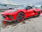 2022 Chevrolet Corvette Stingray 3lt Red vin: 1G1YC3D48N5122746