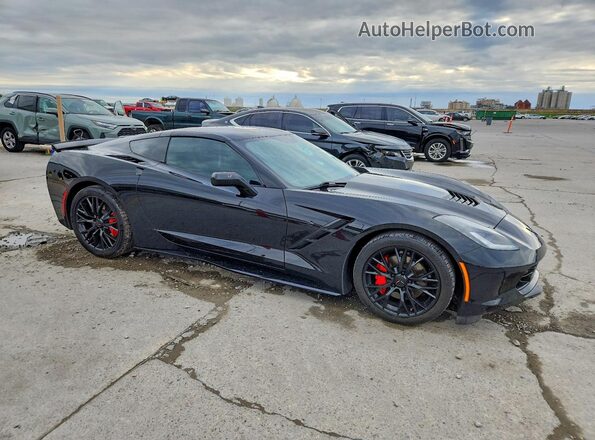 1G1YF2D73G5114536 2016 CHEVROLET CORVETTE Черный Передняя правая четверть