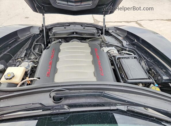 1G1YF2D73G5114536 2016 CHEVROLET CORVETTE Черный Вид задней части салона