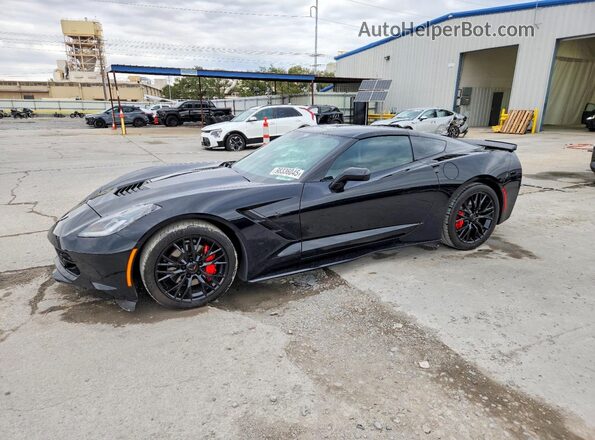 1G1YF2D73G5114536 2016 CHEVROLET CORVETTE Черный Передняя левая четверть