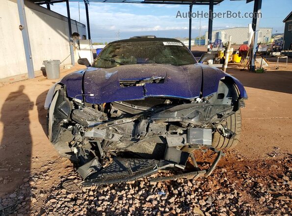 1G1YF3D79H5115701 2017 CHEVROLET CORVETTE Blue Вид спереду