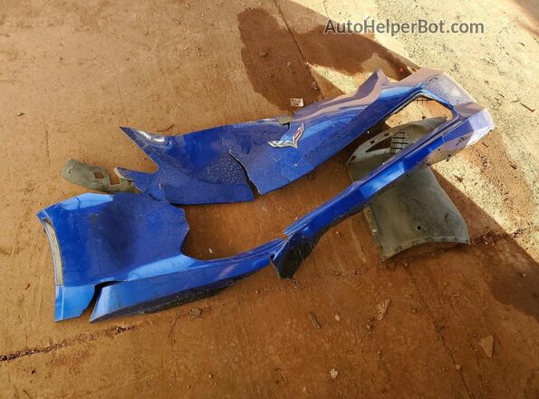 1G1YF3D79H5115701 2017 CHEVROLET CORVETTE Blue Вид підкапотного простору