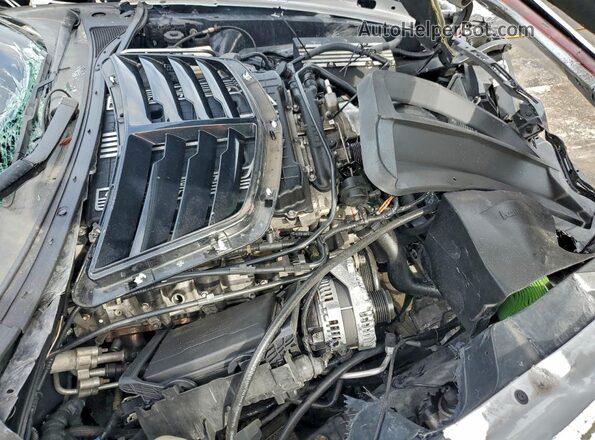 1G1YN2D60G5601882 2016 CHEVROLET CORVETTE Серебряный Вид задней части салона