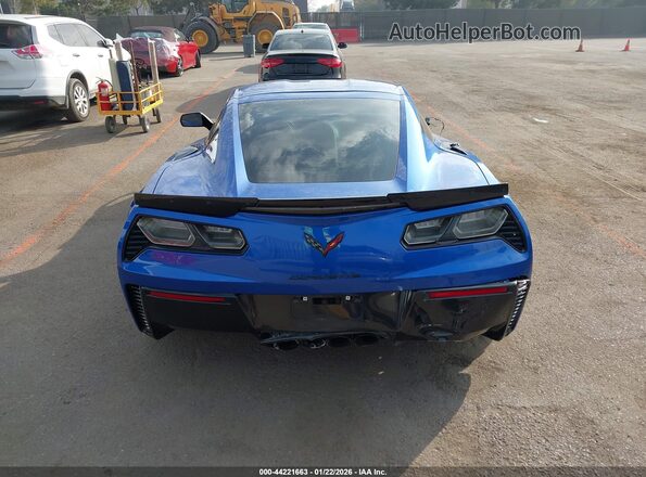 1G1YP2D62K5606598 2019 CHEVROLET CORVETTE Синий 