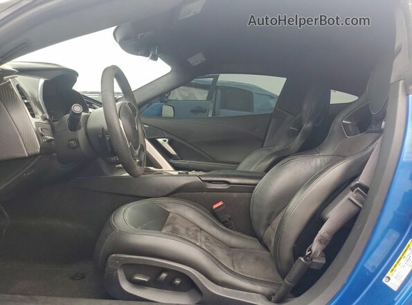 1G1YU2D65G5601802 2016 CHEVROLET CORVETTE Blue Widok wnętrza z przodu