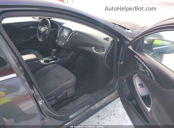1G1ZB5ST0JF127599 2018 CHEVROLET MALIBU Серый Вид салона спереди