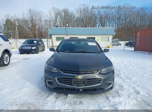 1G1ZB5ST0JF127599 2018 CHEVROLET MALIBU Серый Вид щитка приборов