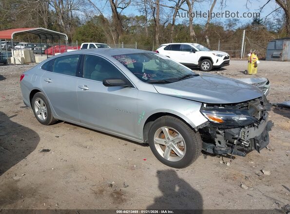 1G1ZB5ST0LF145331 2020 CHEVROLET MALIBU Silver წინა მარჯვენა