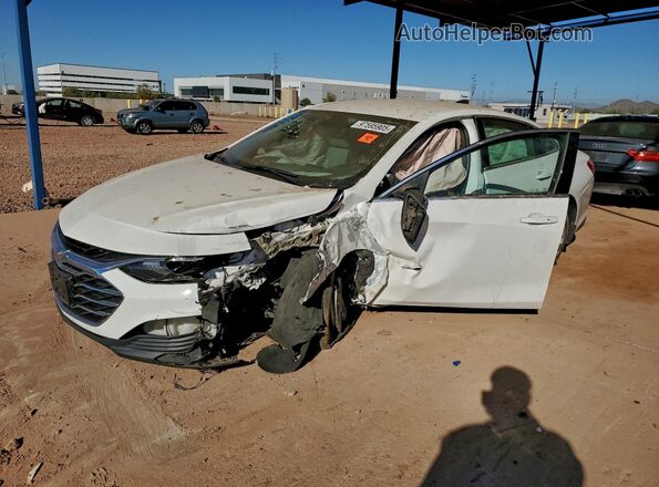 1G1ZB5ST1KF121490 2019 CHEVROLET MALIBU Белый Передняя левая четверть