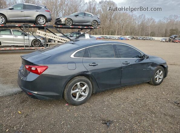 1G1ZB5ST7JF226341 2018 CHEVROLET MALIBU Charcoal Trasero derecho