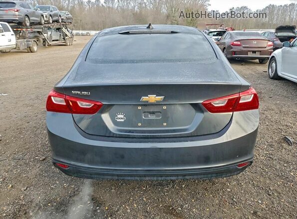 1G1ZB5ST7JF226341 2018 CHEVROLET MALIBU Charcoal Vista trasera