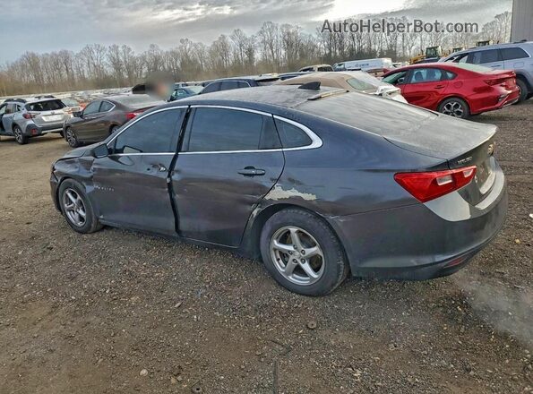 1G1ZB5ST7JF226341 2018 CHEVROLET MALIBU Charcoal Trasero izquierdo