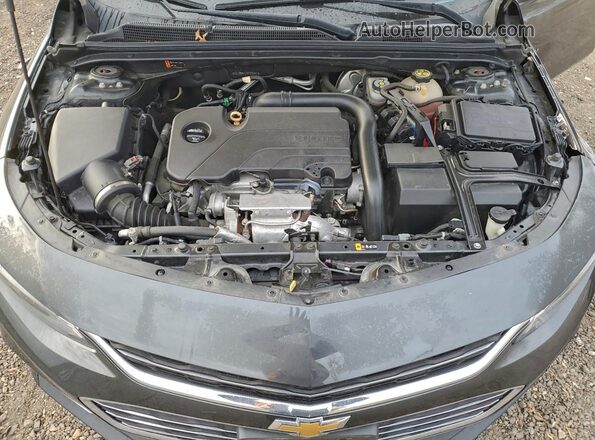 1G1ZB5ST7JF226341 2018 CHEVROLET MALIBU Charcoal Vista interior trasera
