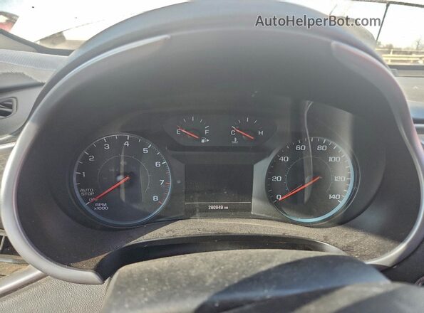 1G1ZB5ST7JF231491 2018 CHEVROLET MALIBU Белый Вид щитка приборов