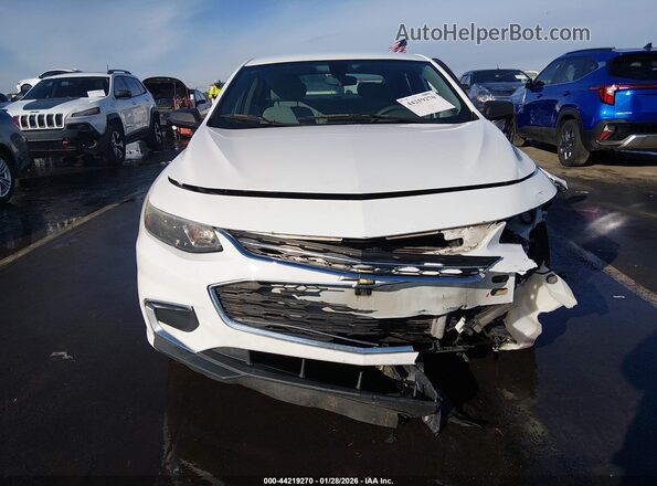 1G1ZB5ST8GF240855 2016 CHEVROLET MALIBU White Вид задньої частини салону