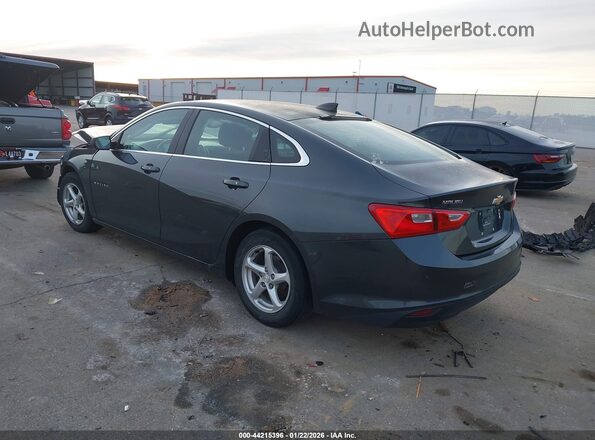 1G1ZB5STXHF217904 2017 CHEVROLET MALIBU Серый Задняя левая четверть