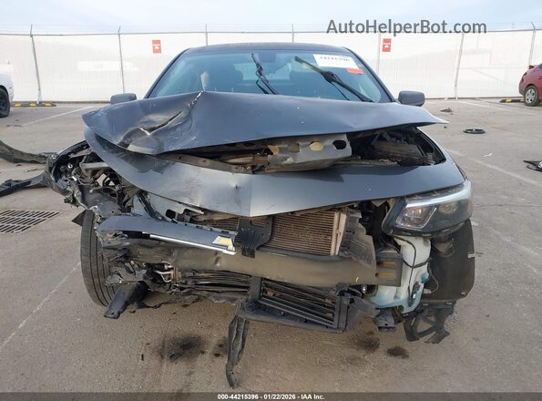 1G1ZB5STXHF217904 2017 CHEVROLET MALIBU Серый Вид задней части салона