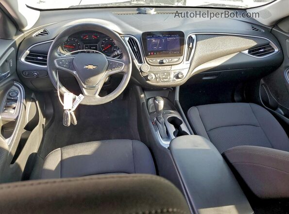 1G1ZC5ST1KF208366 2019 CHEVROLET MALIBU Белый Вид панели приборов