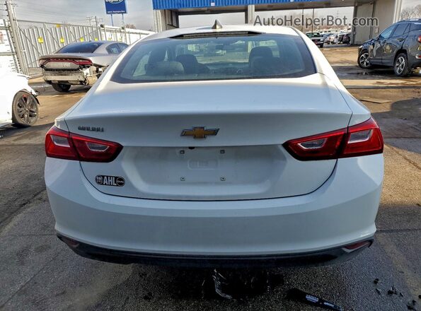 1G1ZC5ST1KF208366 2019 CHEVROLET MALIBU Белый Вид сзади