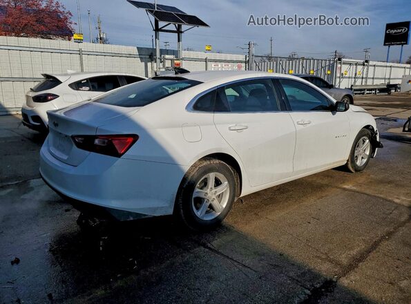 1G1ZC5ST1KF208366 2019 CHEVROLET MALIBU Белый Задняя правая четверть
