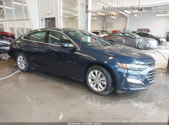1G1ZD5ST0NF174552 2022 CHEVROLET MALIBU Синий Передняя правая четверть