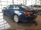 2022 Chevrolet Malibu Fwd Lt Синий vin: 1G1ZD5ST0NF174552