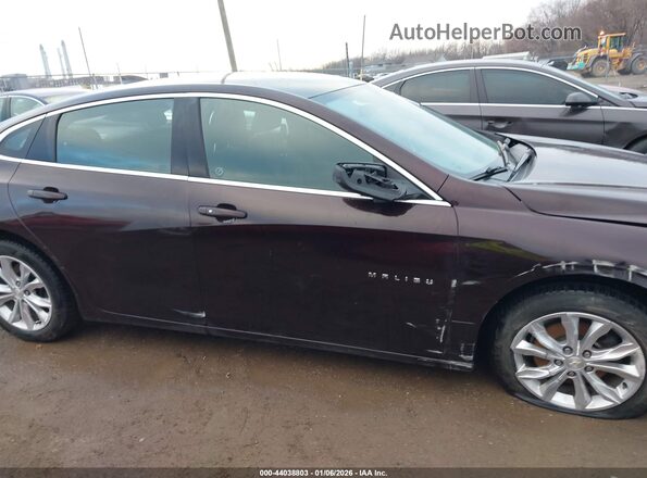 1G1ZD5ST1LF054112 2020 CHEVROLET MALIBU Темно-бордовый Вид задней части салона