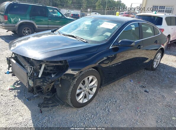 1G1ZD5ST3KF106676 2019 CHEVROLET MALIBU Черный Передняя левая четверть