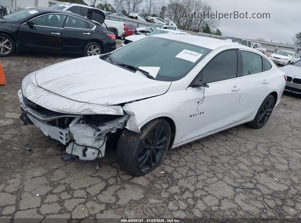 1G1ZD5ST3NF204093 2022 CHEVROLET MALIBU Белый Передняя левая четверть