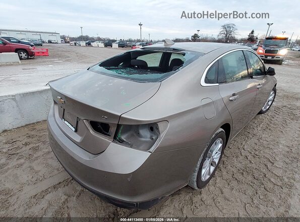 1G1ZD5ST3NF213019 2022 CHEVROLET MALIBU Бежевый Задняя правая четверть
