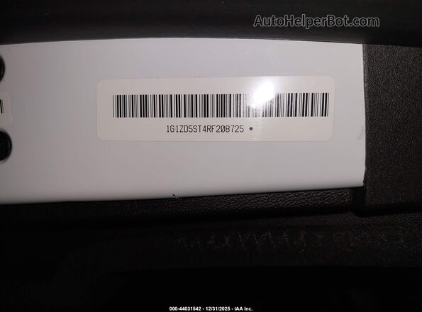 1G1ZD5ST4RF208725 2024 CHEVROLET MALIBU Белый Вид подкапотного пространства