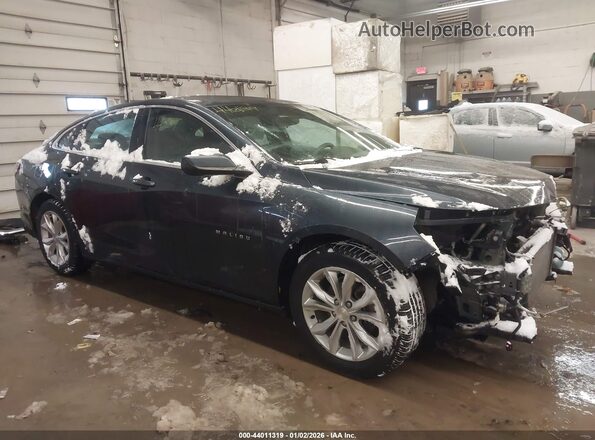 1G1ZD5ST5LF088022 2020 CHEVROLET MALIBU Синий Передняя правая четверть