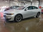 2021 Chevrolet Malibu Lt Silver vin: 1G1ZD5ST5MF005139