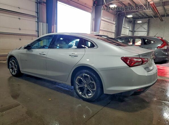 1G1ZD5ST5MF005139 2021 CHEVROLET MALIBU Silver Trasero izquierdo