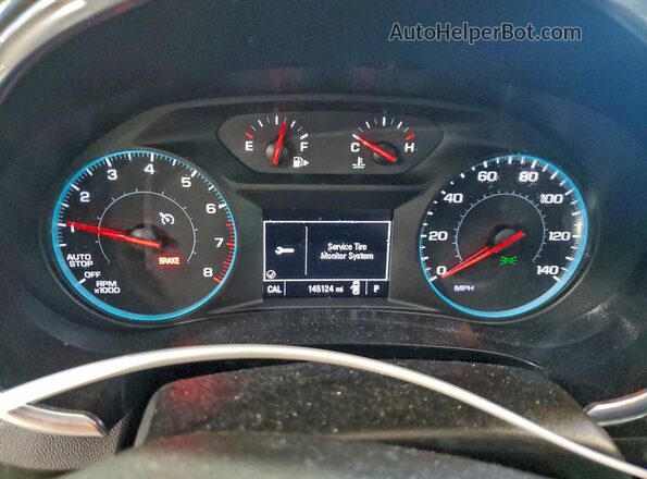 1G1ZD5ST5MF005139 2021 CHEVROLET MALIBU Silver Vista del cuadro de instrumentos