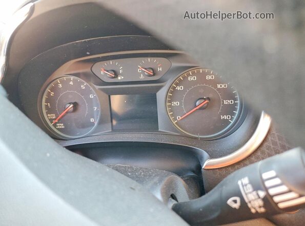 1G1ZD5ST7KF222236 2019 CHEVROLET MALIBU Черный Вид щитка приборов