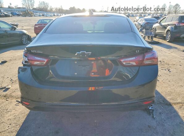 1G1ZD5ST7KF222236 2019 CHEVROLET MALIBU Черный Вид сзади