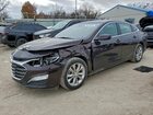 2021 Chevrolet Malibu Lt Maroon vin: 1G1ZD5ST8MF019116
