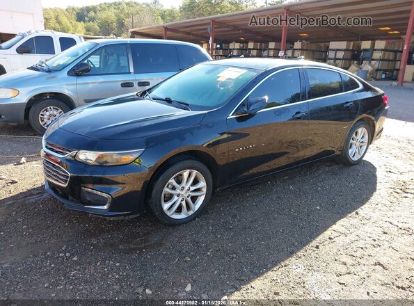 1G1ZE5ST7HF155529 2017 CHEVROLET MALIBU Черный Передняя левая четверть